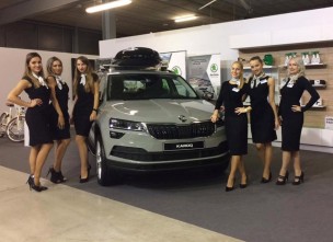 Victorky na akci Škoda - After sales conference
