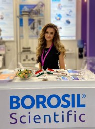 Hostess for Analytica and Ceramitec Munich