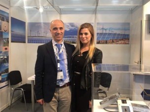 Hostess for Intersolar Munich