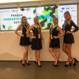 English speaking hostess for Prague Property Forum