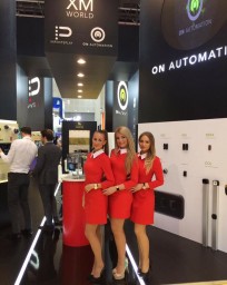 Hostess for Intersec in Dubai